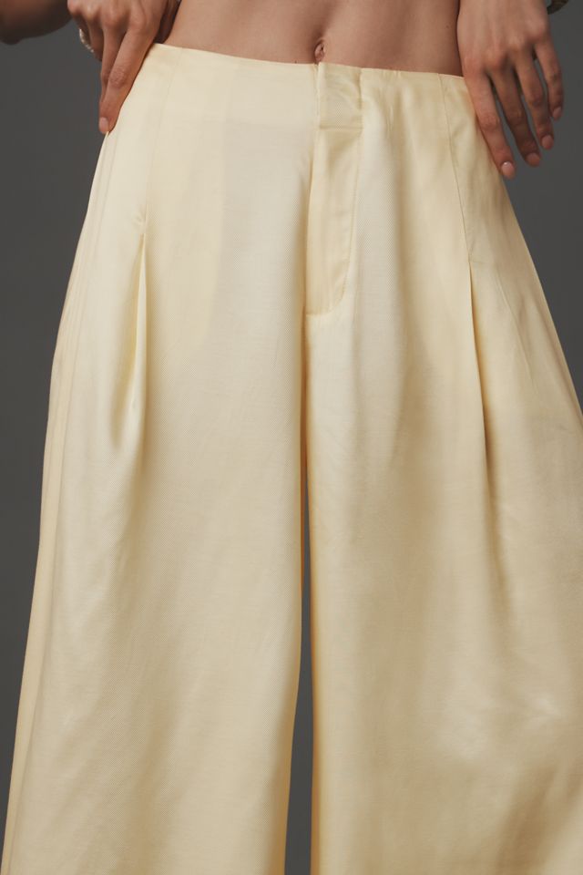 Maeve Silky A-Line Palazzo Pants #4