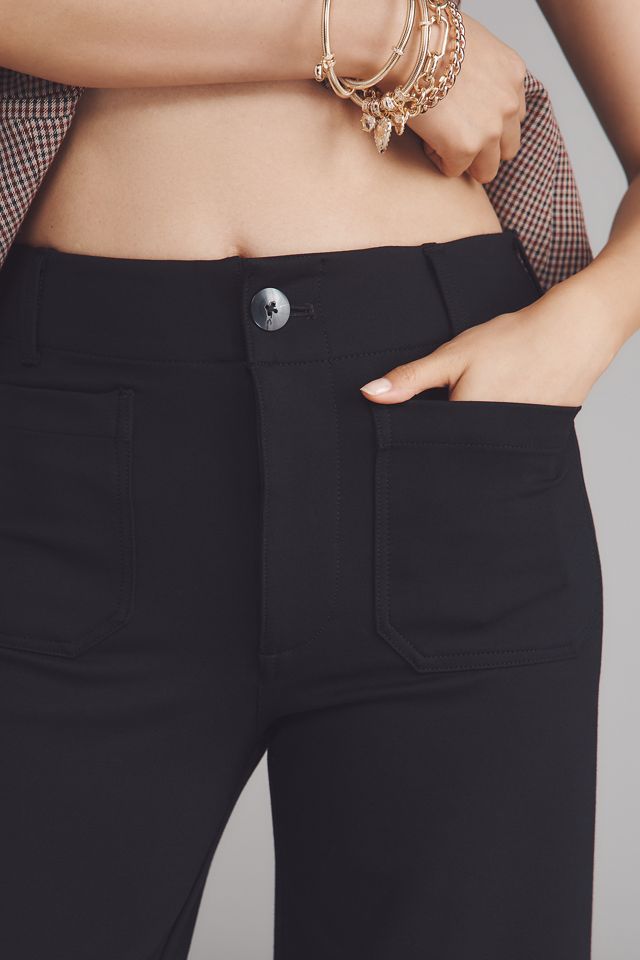 The Colette Ponte Full-Length Wide-Leg Pants by Maeve #3
