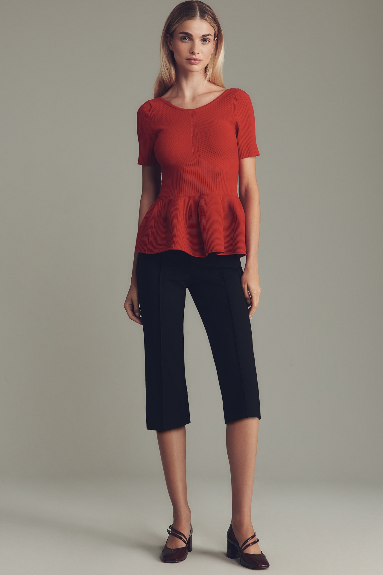 Maeve Pull-On Capri Pants