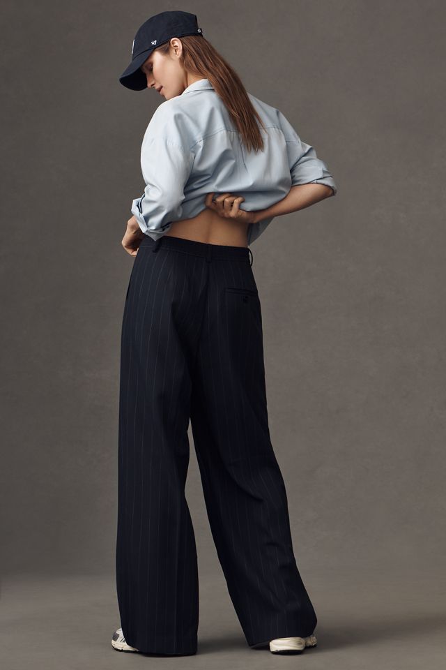 The Avery Pleated Trousers by Maeve: Tie-Front Edition #2
