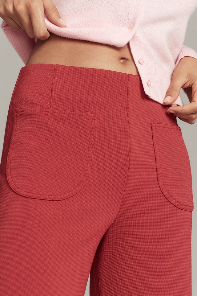 The Colette Ruffle-Hem Wide-Leg Trousers by Maeve #3