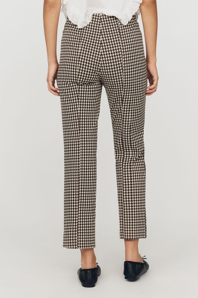 Poppy Printed Kick-Flare Pull-On Pants by Maeve #2