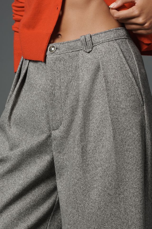 Maeve Brushed Cropped Trousers #3