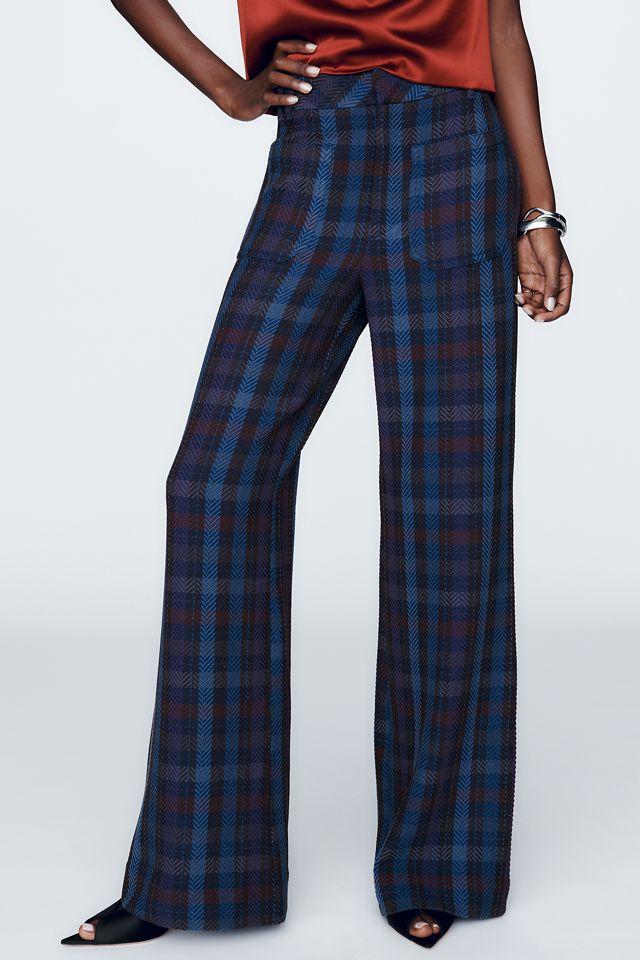 Maeve Knit Jude Plaid Trousers #3