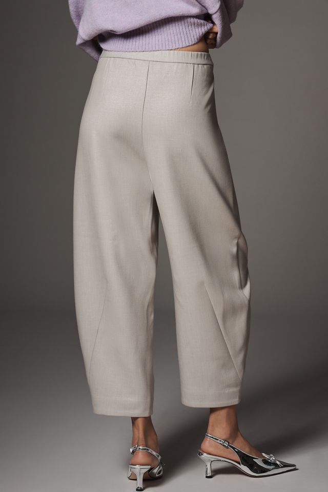 Maeve Sparkle Crop Barrel Trousers #2
