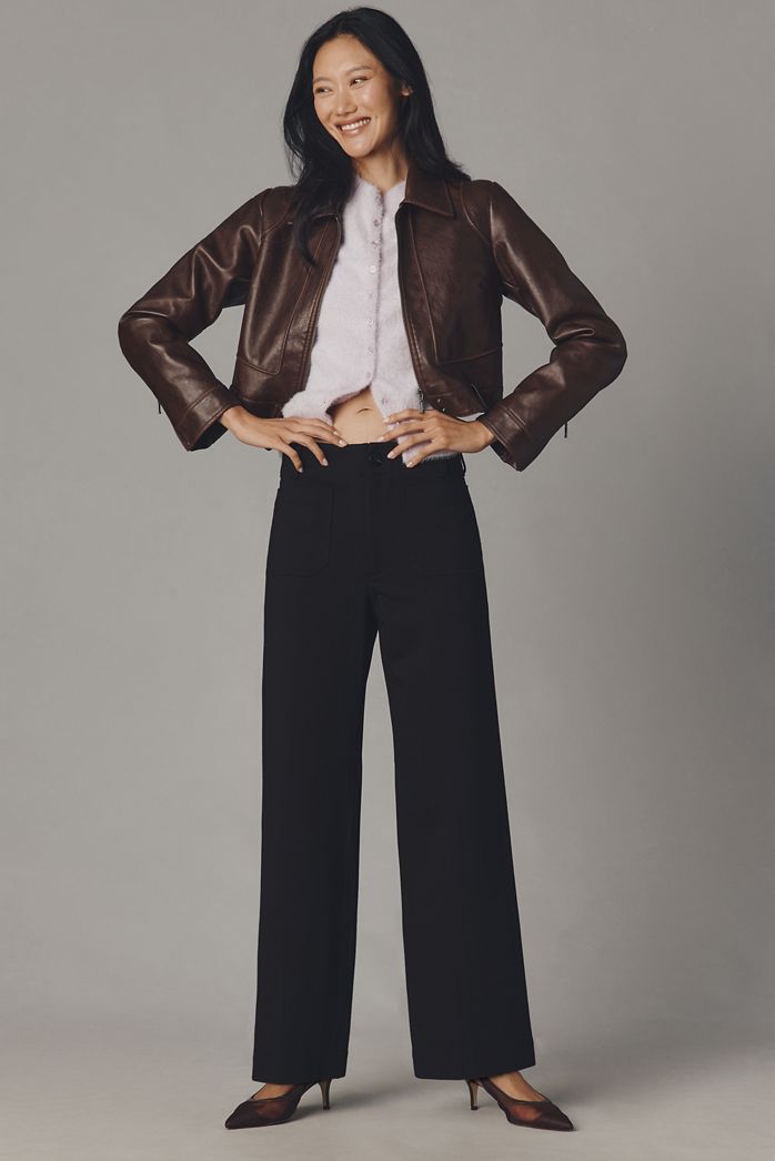 The Colette Full-Length Trousers by Maeve: Ponte Edition