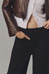 The Colette Cropped Wide-Leg Faux Leather Pants by Maeve