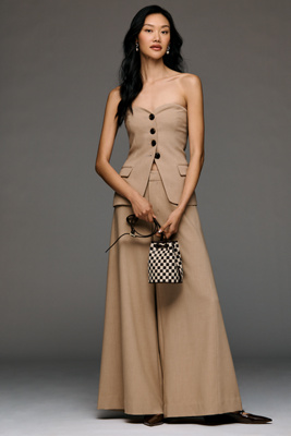 By Anthropologie Tailored Palazzo Pants