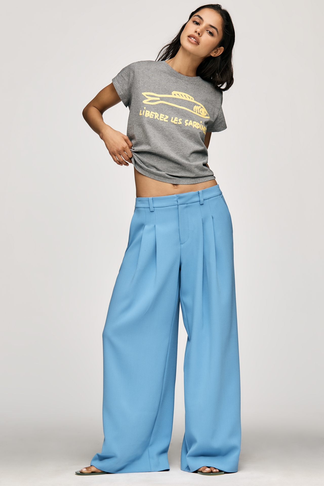 The Avery Low-Rise Trousers by Maeve