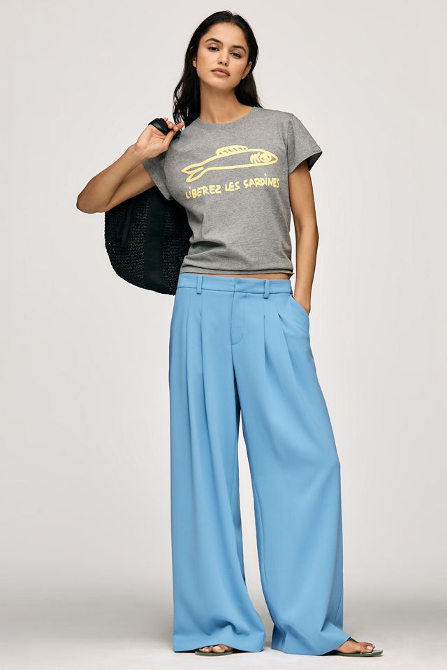 The Avery Low-Rise Trousers by Maeve | AnthroHome