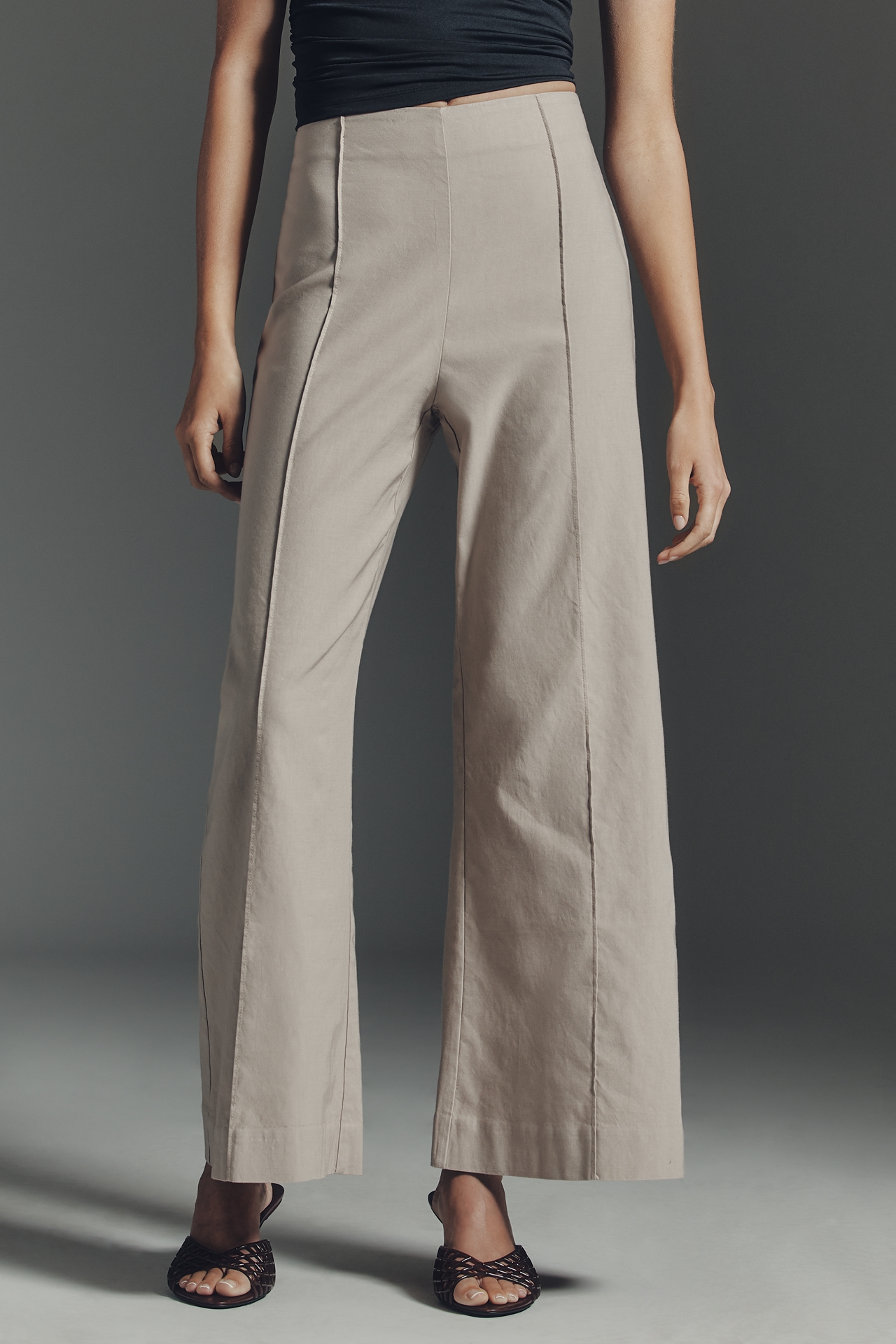 Maeve Wide Crop Flare Pants
