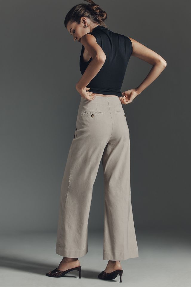 Maeve Wide Crop Flare Pants #2