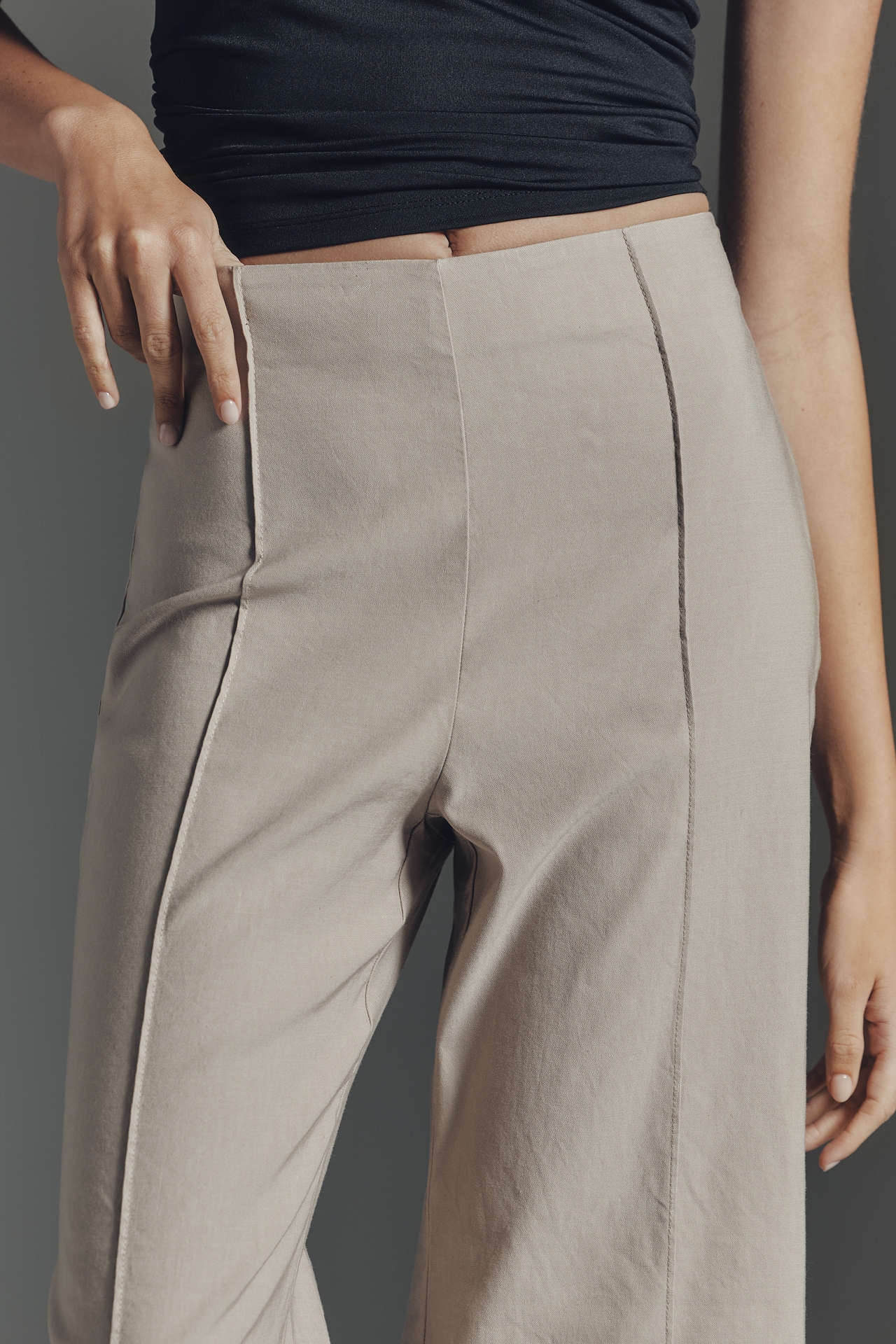 Maeve Wide Crop Flare Pants