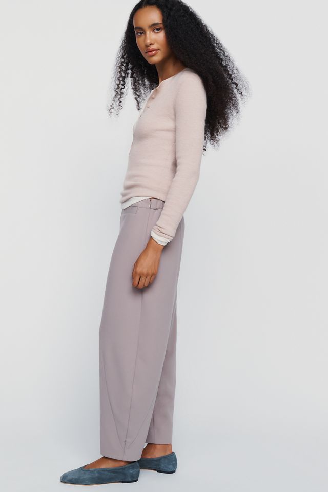 Maeve Crop Curved Trousers #2