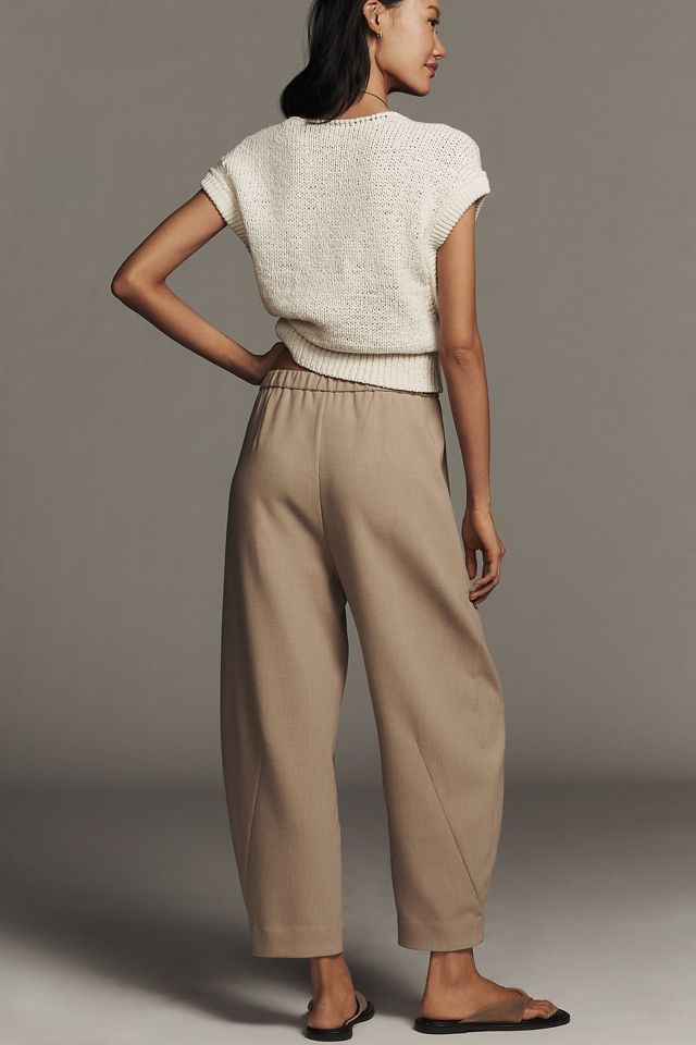 Maeve Crop Curved Trousers #4