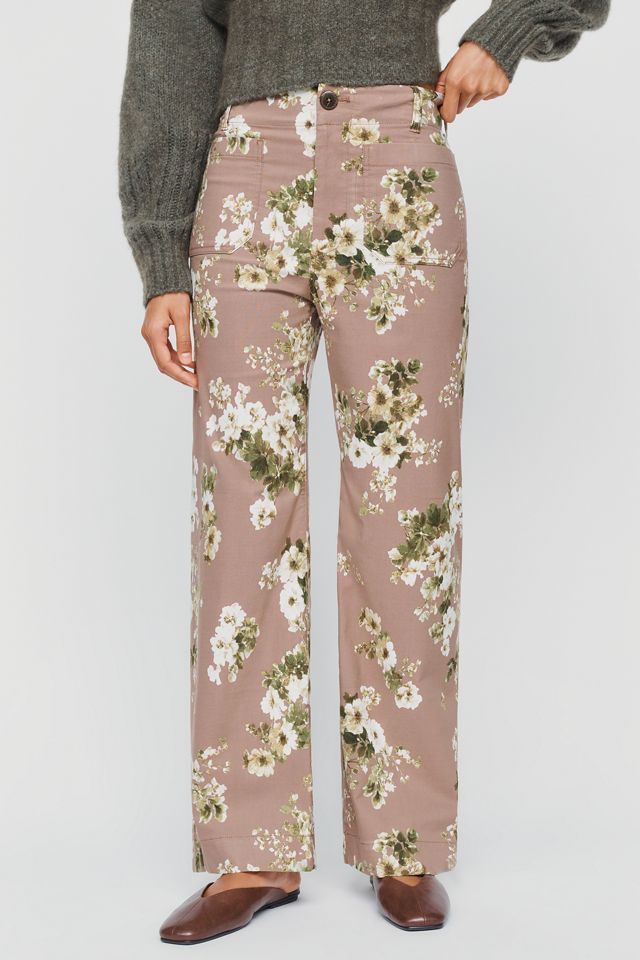Die Colette Hose mit Voller Länge, Hohem Bund und Weitem Bein von Maeve #2