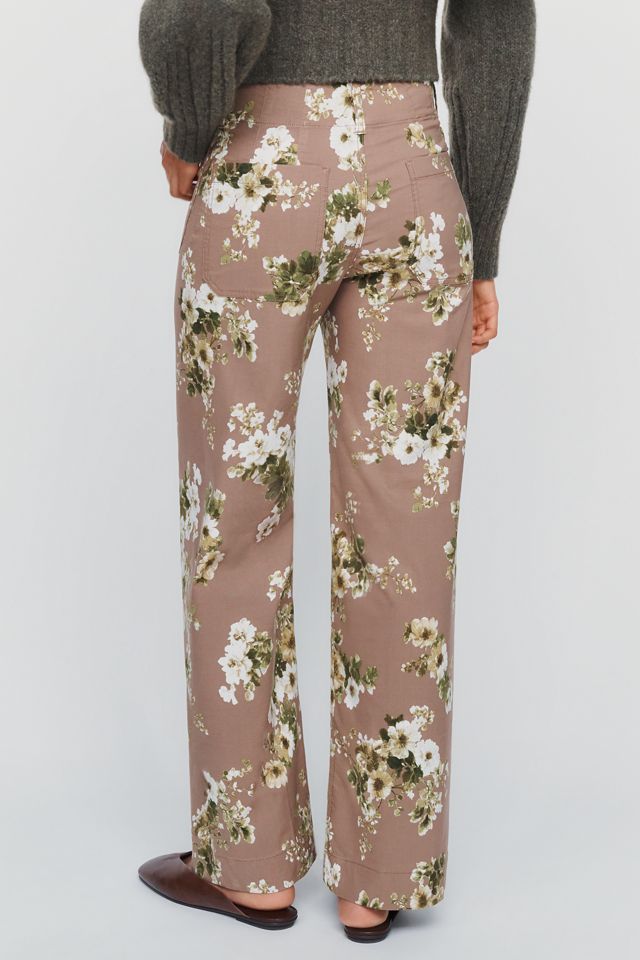 Die Colette Hose mit Voller Länge, Hohem Bund und Weitem Bein von Maeve #3