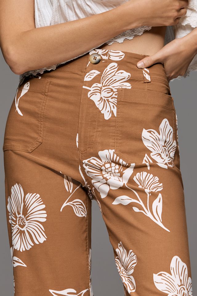Maeve Colette Full Length High Rise Wide Leg Pants #3
