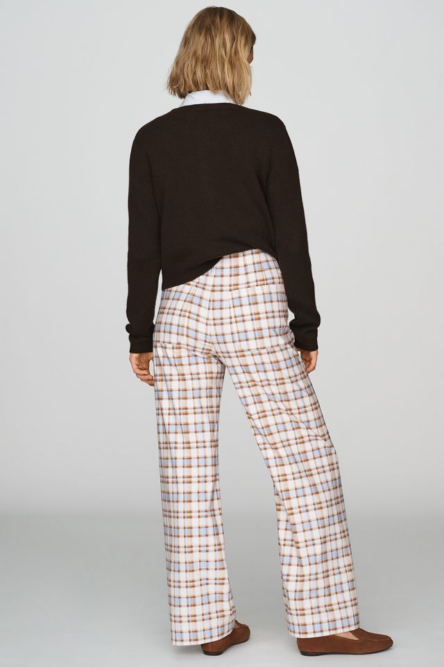 Maeve Colette High-Rise Wide-Leg Full-Length Pants #2