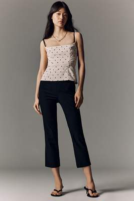 Maeve Pull-On Capri Pants