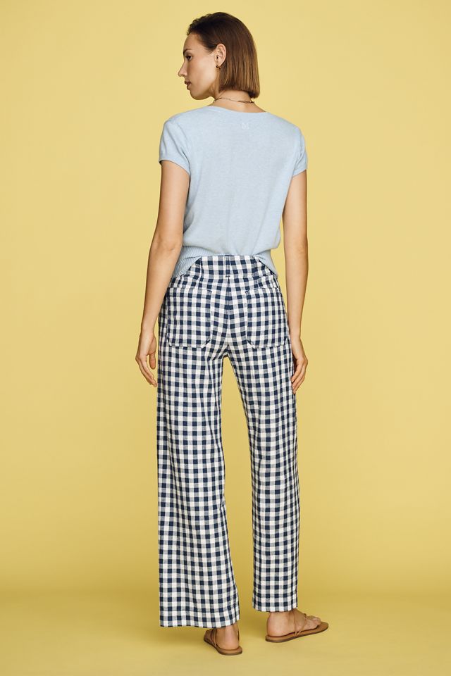 Colette Linen Stretch Wide Leg Pants by Maeve #2