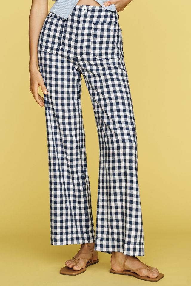 Colette Linen Stretch Wide Leg Pants by Maeve #4