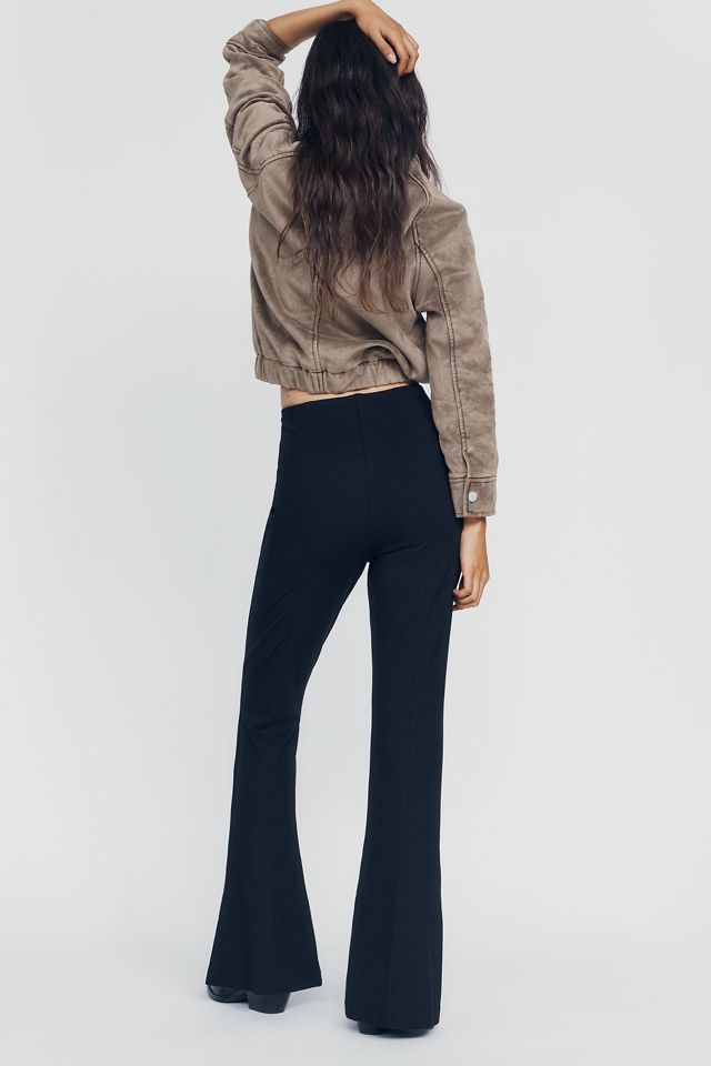 Maeve Poppy Kick-Flare Pull-On Pants #2