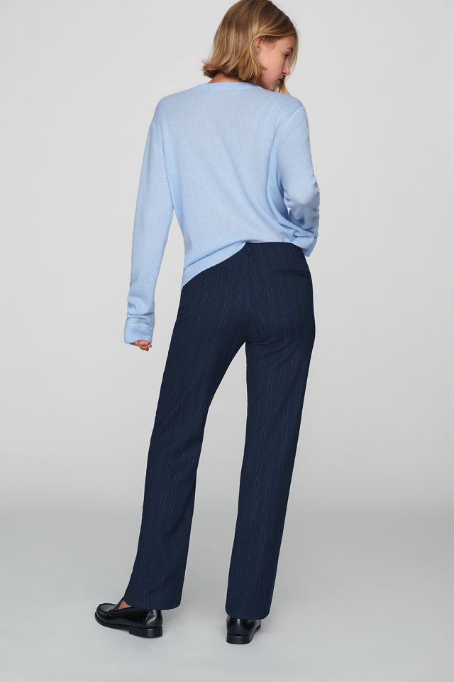By Anthropologie Slim Low-Rise Trousers #1