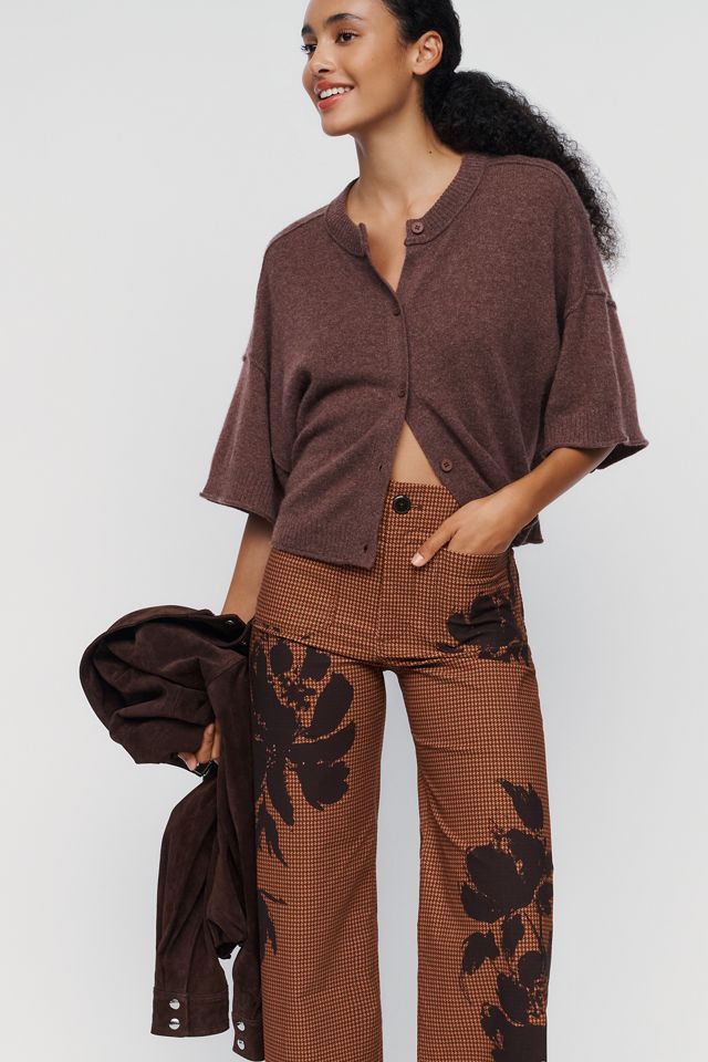 Maeve Colette Printed Wide-Leg Full-Length Pants #2
