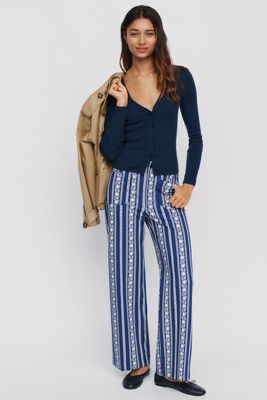 Maeve Colette High Rise Full Length Ponte Pants
