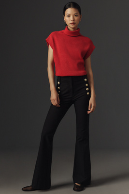 Derek Lam 10 Crosby Robertson Flare Pants In Black