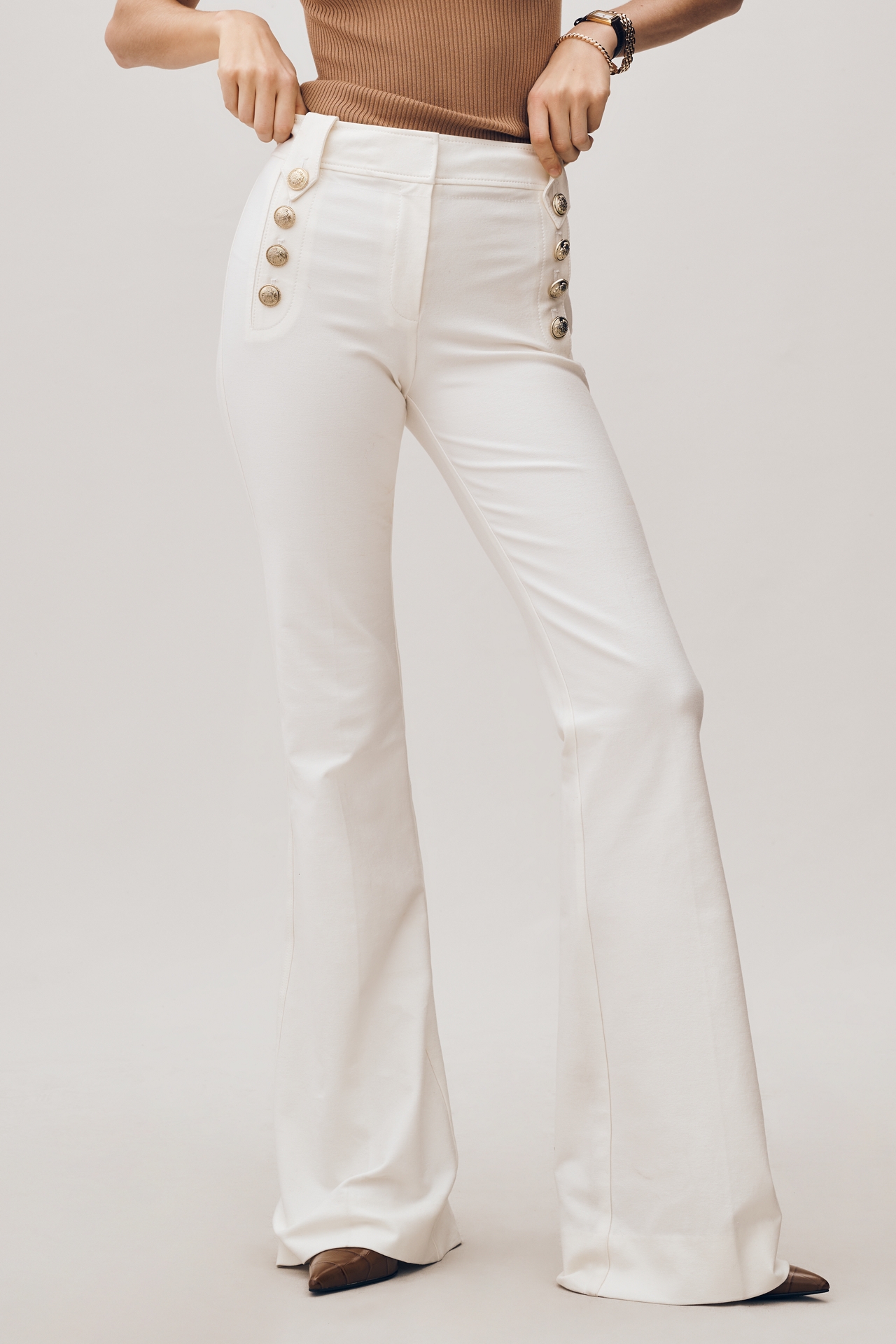 Derek Lam 10 Crosby Robertson Flare Pants