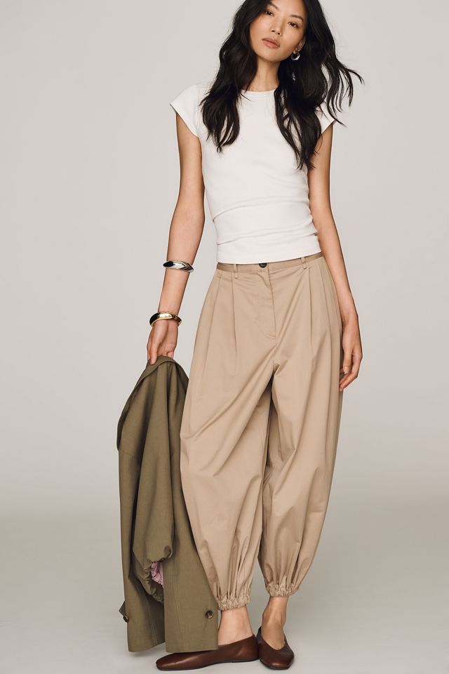 Derek Lam 10 Crosby Kendall Pleated Balloon Pants #2