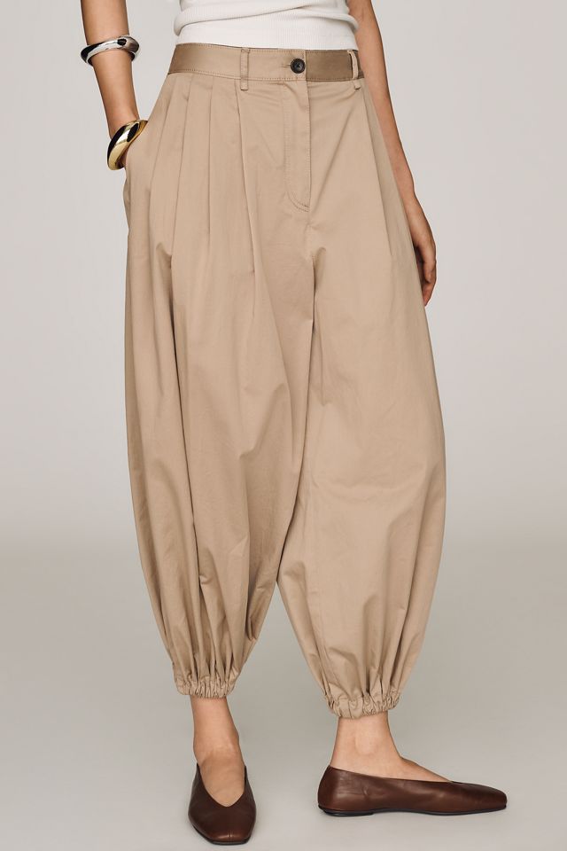 Derek Lam 10 Crosby Kendall Pleated Balloon Pants #4