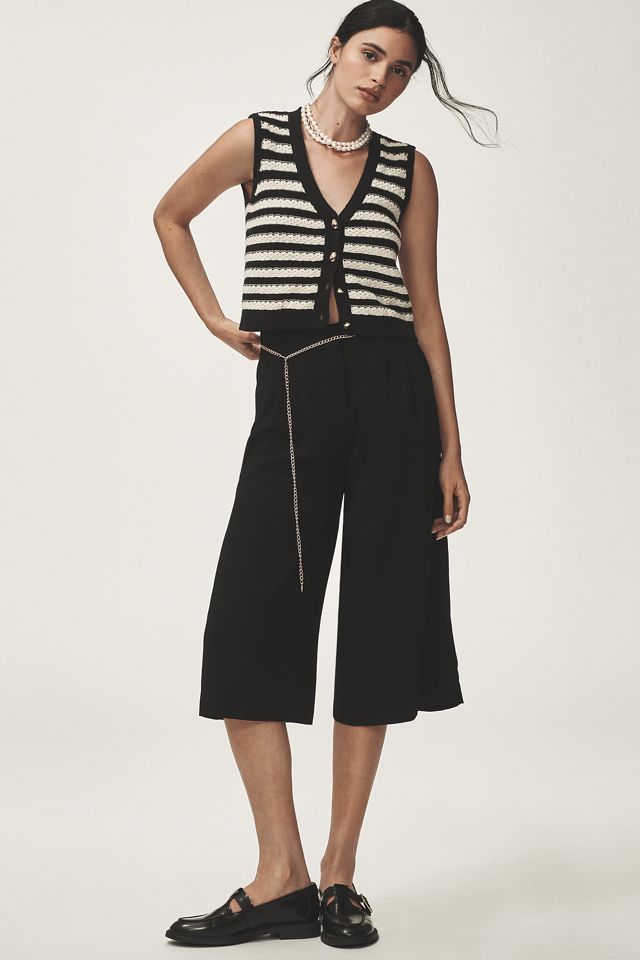 Maeve Pleated Culotte Trousers #2
