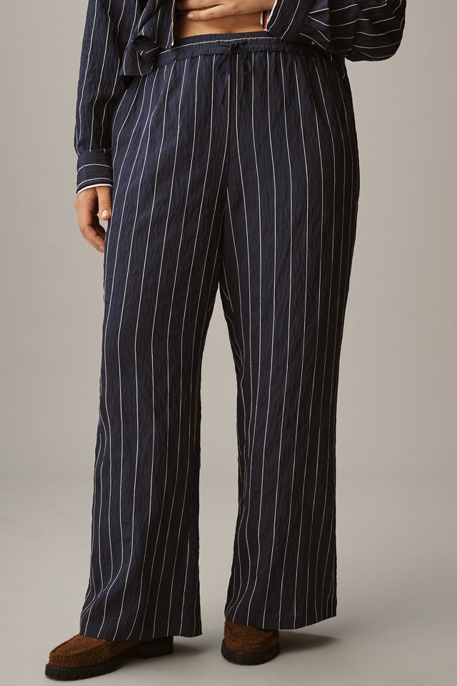 The Brooklin Tie-Front Printed Pull-On Pants by Maeve #6