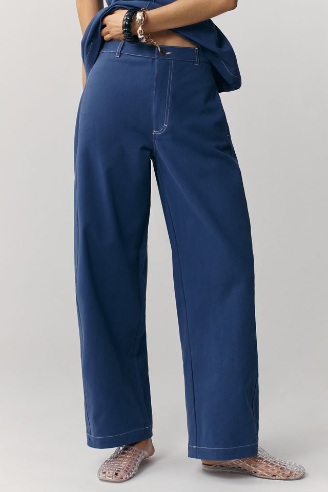 Maeve Curve Puddle Pants #2