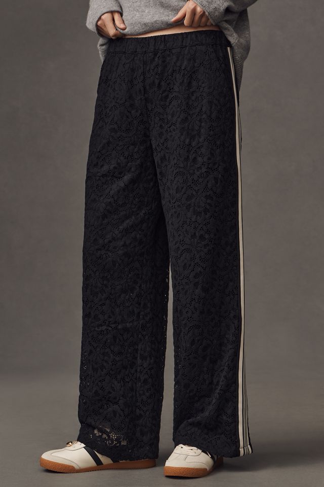 The Brooklin Lace Pull-On Track Pants by Maeve #1