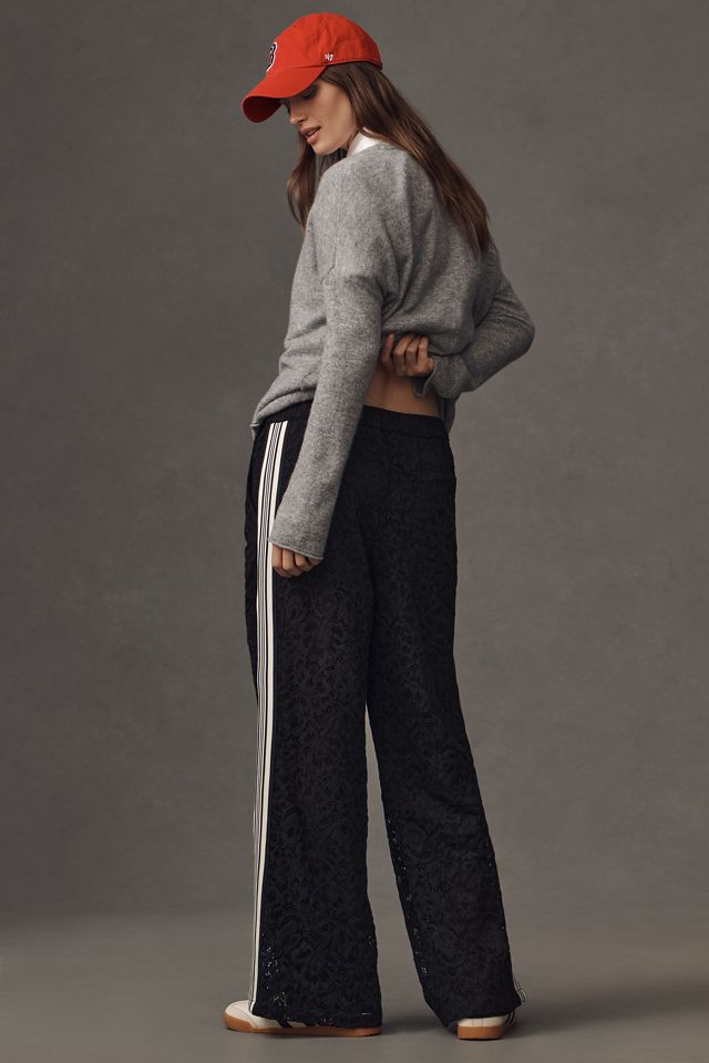 The Brooklin Lace Pull-On Track Pants by Maeve #2