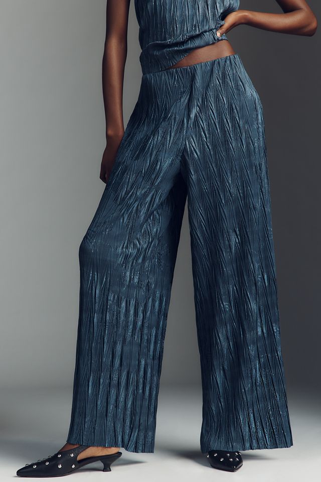 Maeve Textured Knit Pull-On Pants #1
