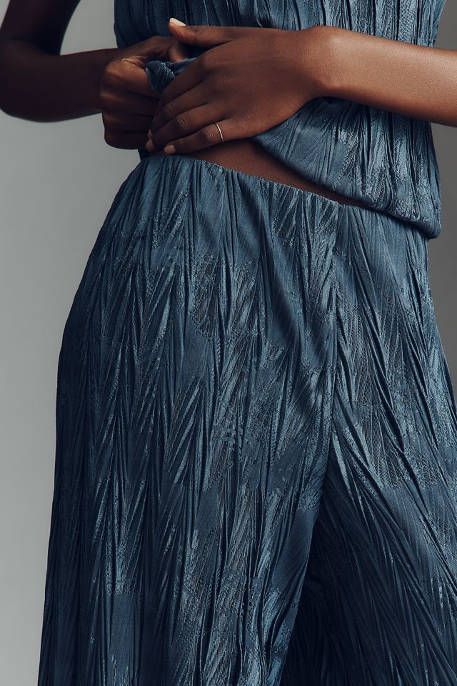 Maeve Textured Knit Pull-On Pants #3