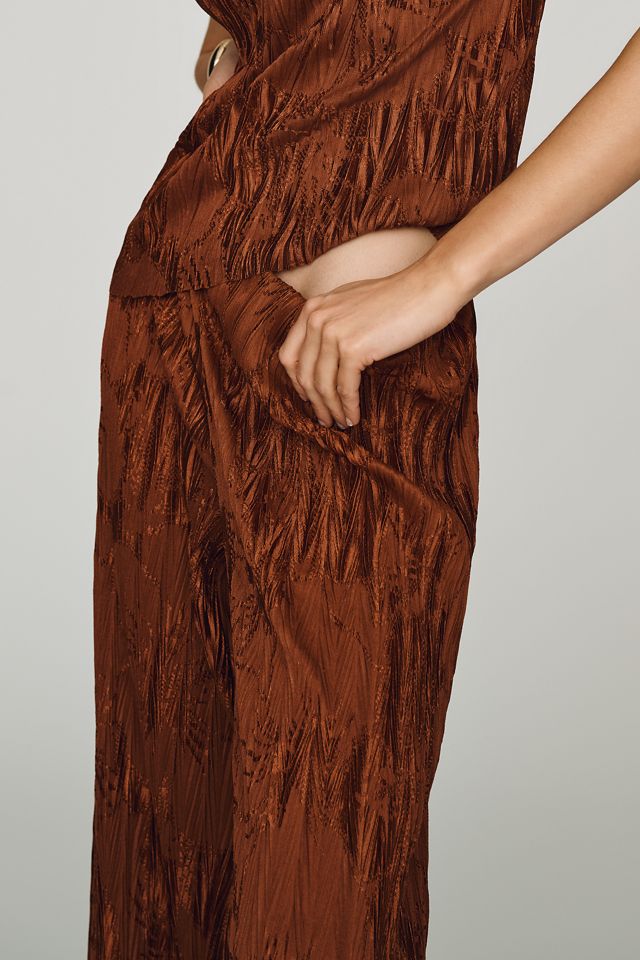 Maeve Ribbed Crinkle Pants #1