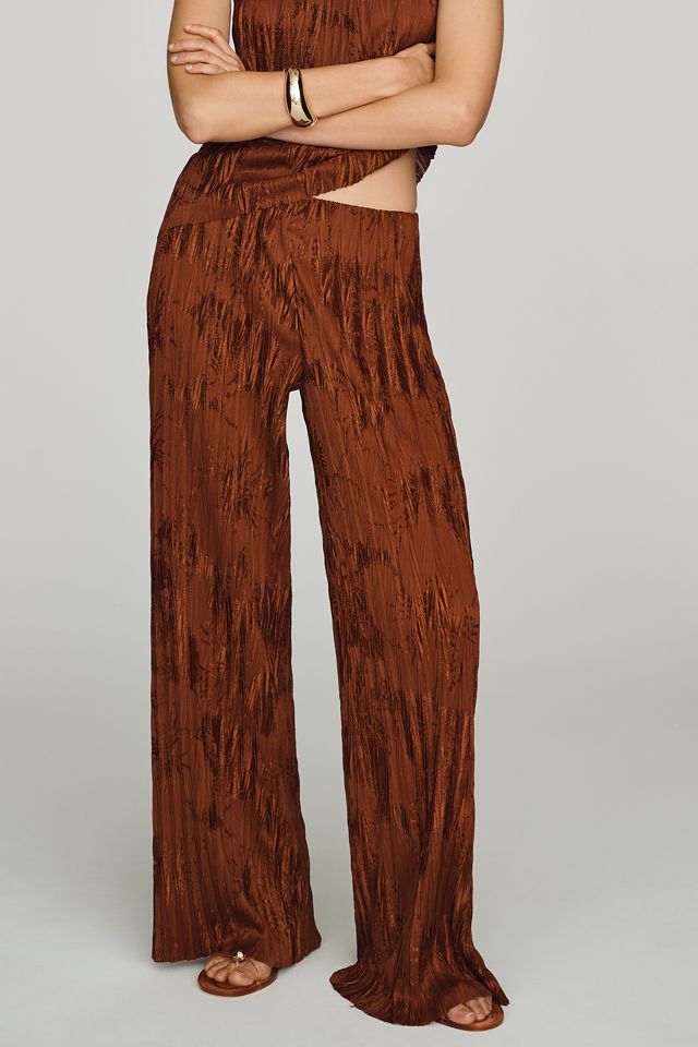 Maeve Ribbed Crinkle Pants #2