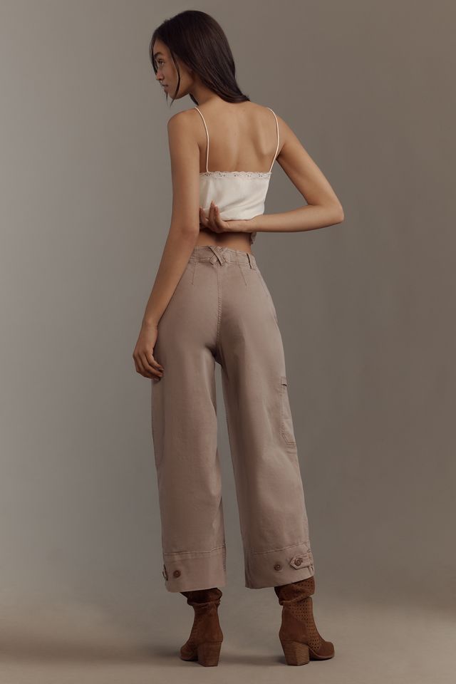 Pilcro Crop Wide-Leg Pants #2