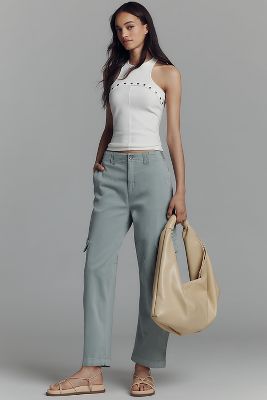 PILCRO SLOUCHY UTILITY BOW PANTS 