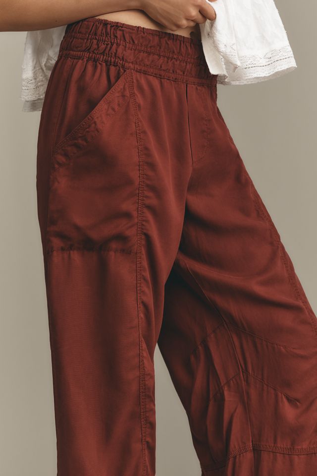 By Anthropologie Washed Slouchy Barrel Pants #3