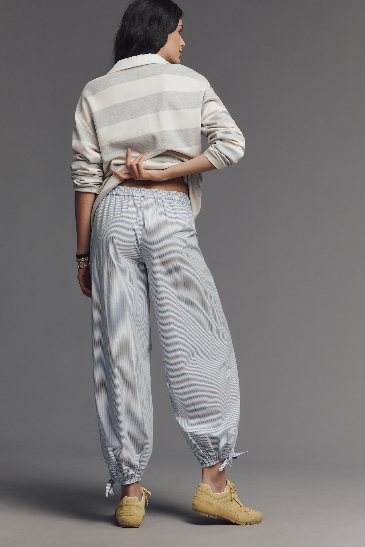 Maeve Cotton Balloon Pants