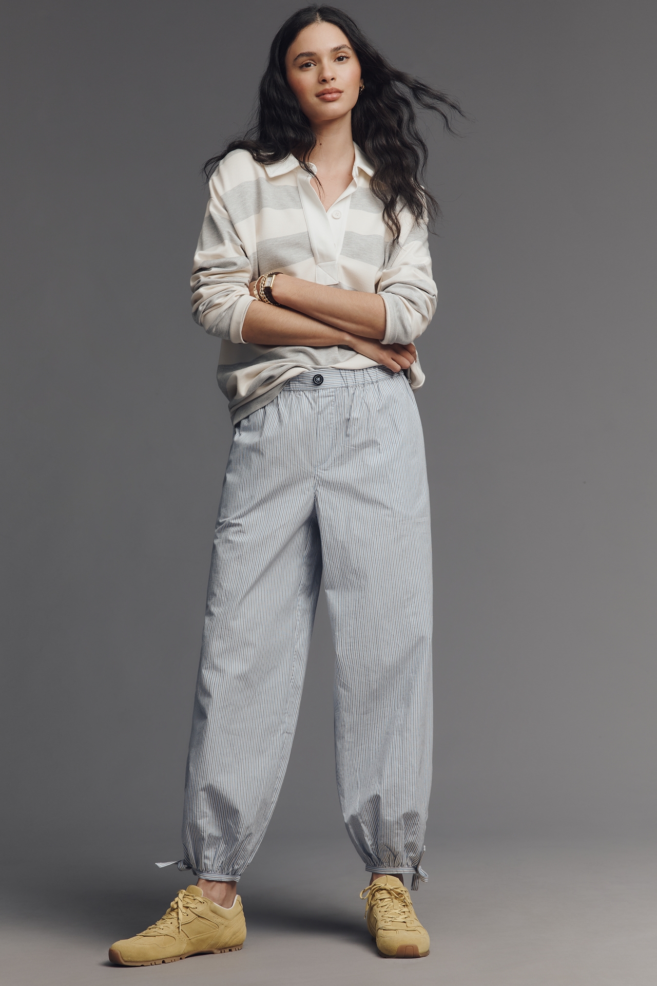 Maeve Cotton Balloon Pants