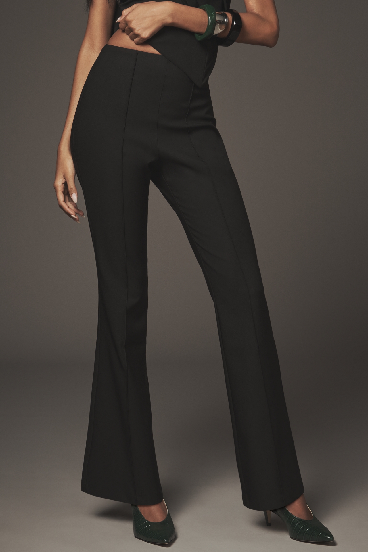 BLITHE Slim Flare Pants