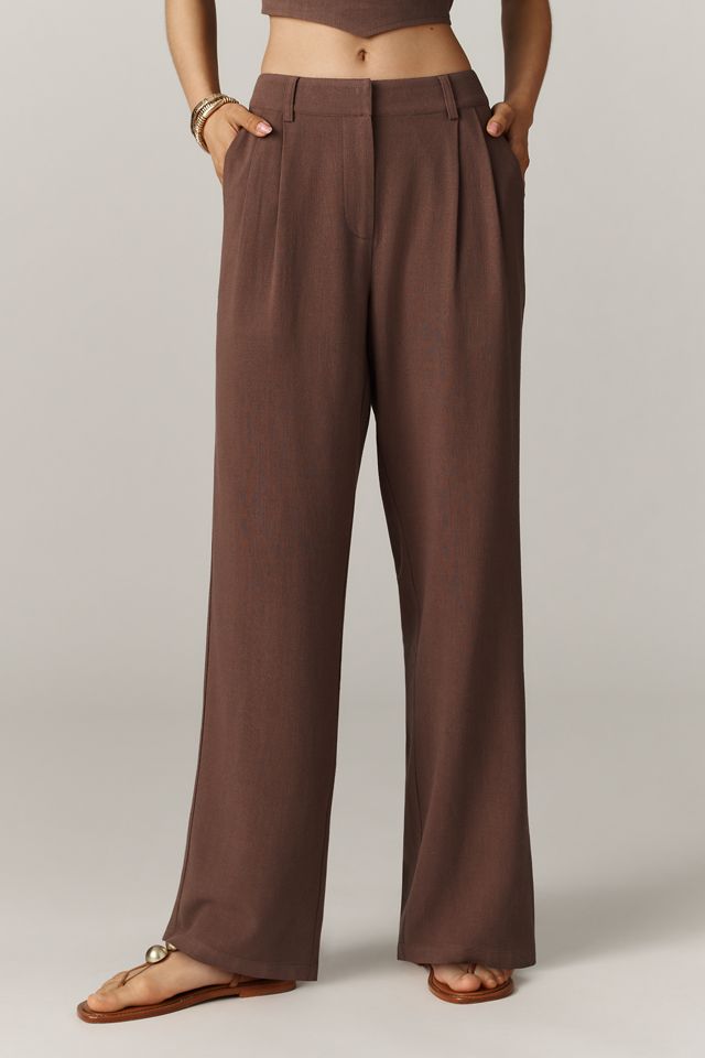 4th & Reckless Macie Linen Blend Trousers #2